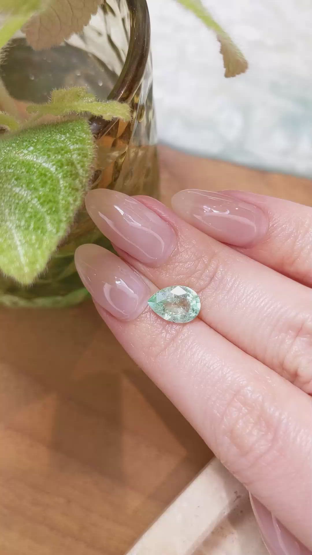 1.49 Ct. Emerald from Russia Size Video
