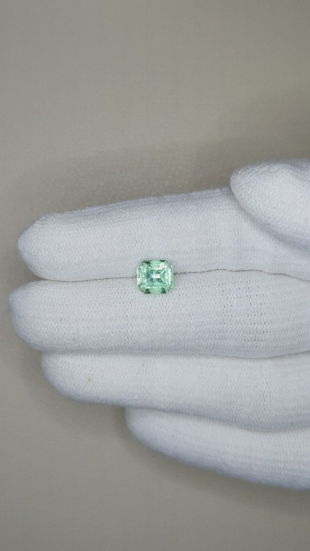 1.36 Ct. Emerald from Russia Size Video