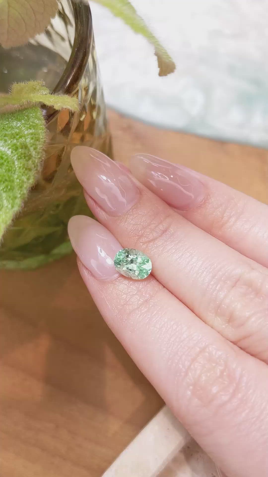 1.39 Ct. Emerald from Russia Size Video