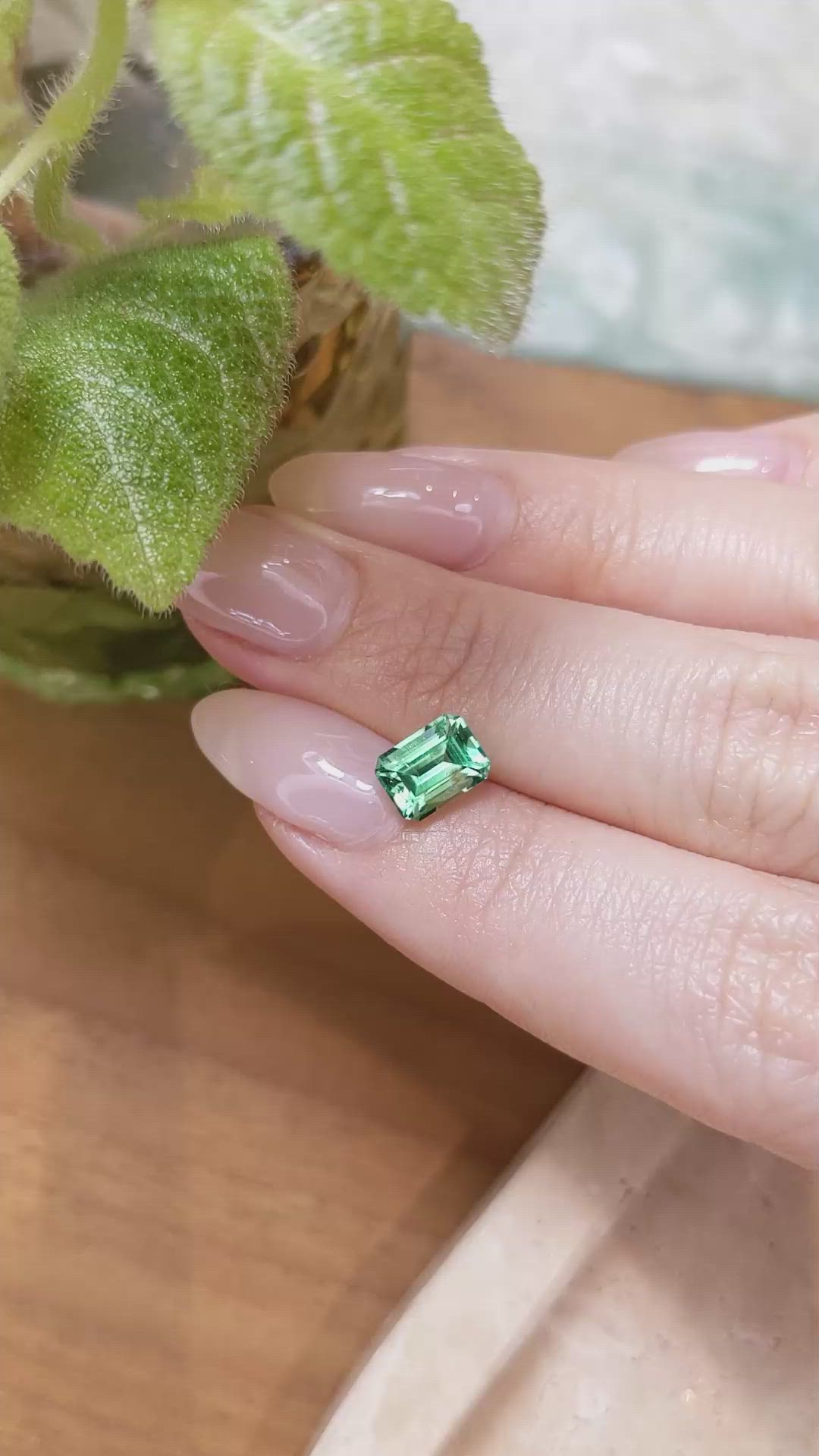 1.41 Ct. Emerald from Russia Size Video