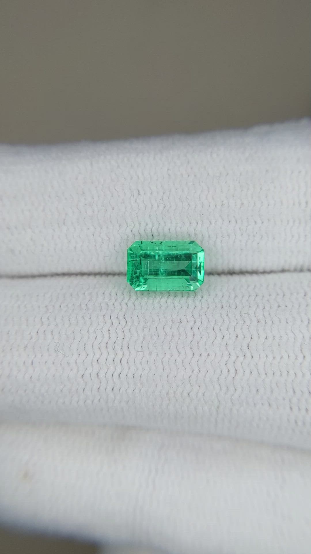 1.14 Ct. Emerald from Russia Size Video