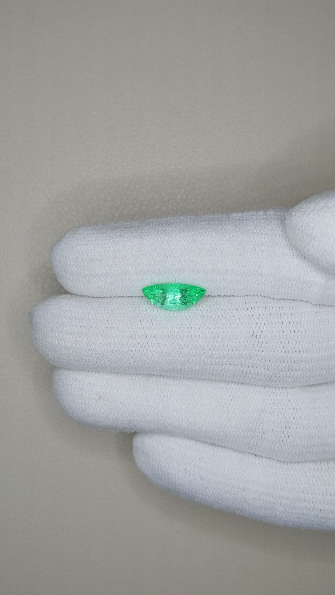 1.16 Ct. Emerald from Russia Size Video