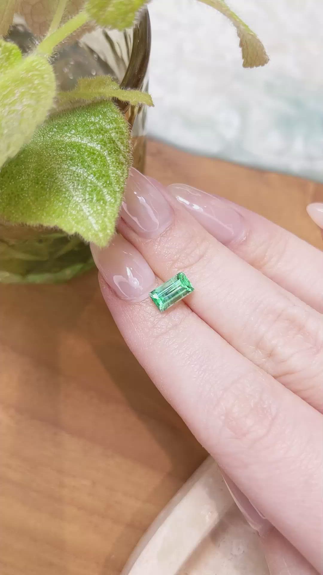 1.07 Ct. Emerald from Russia Size Video