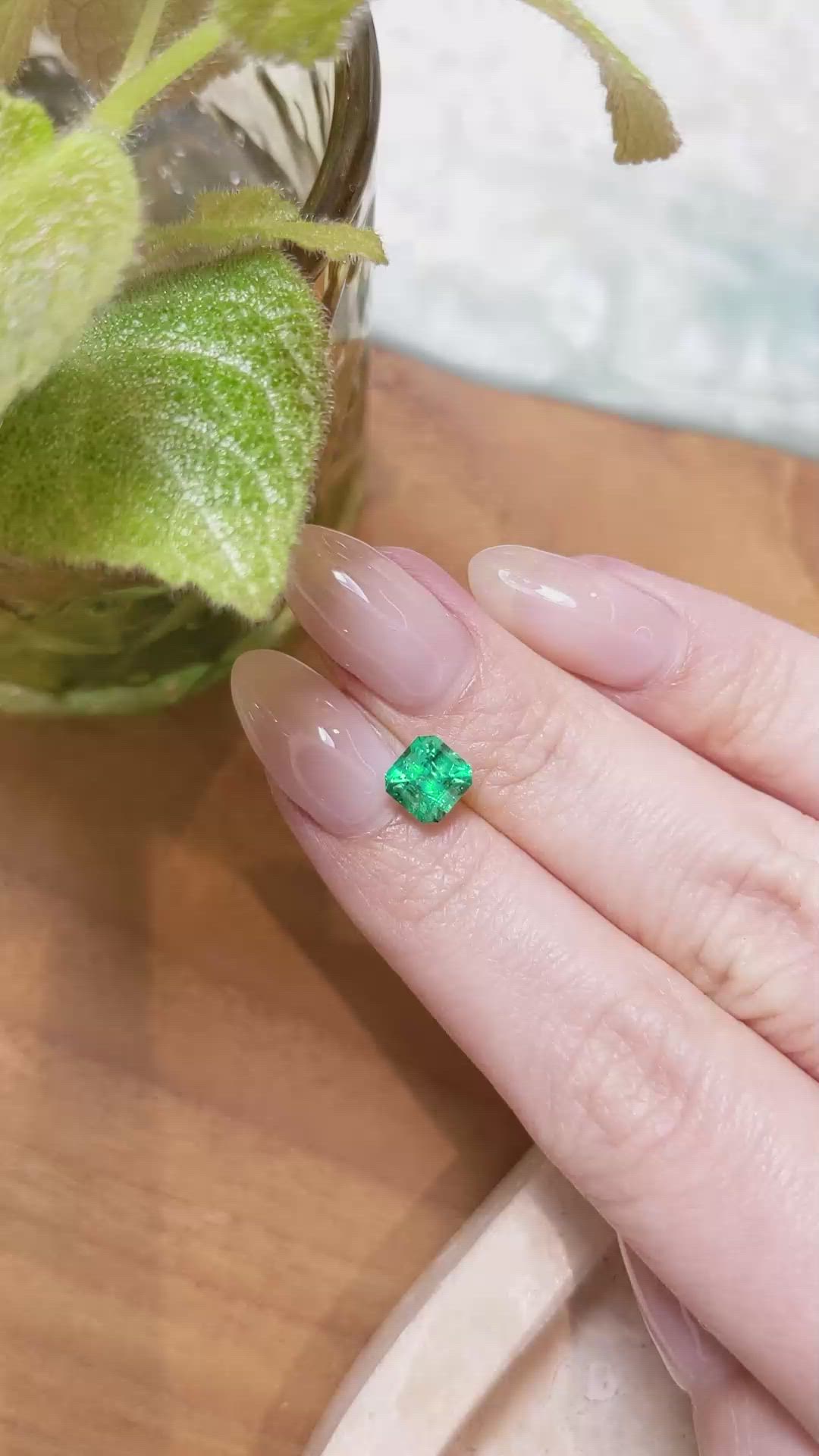 1.20 Ct. Emerald from Russia Size Video