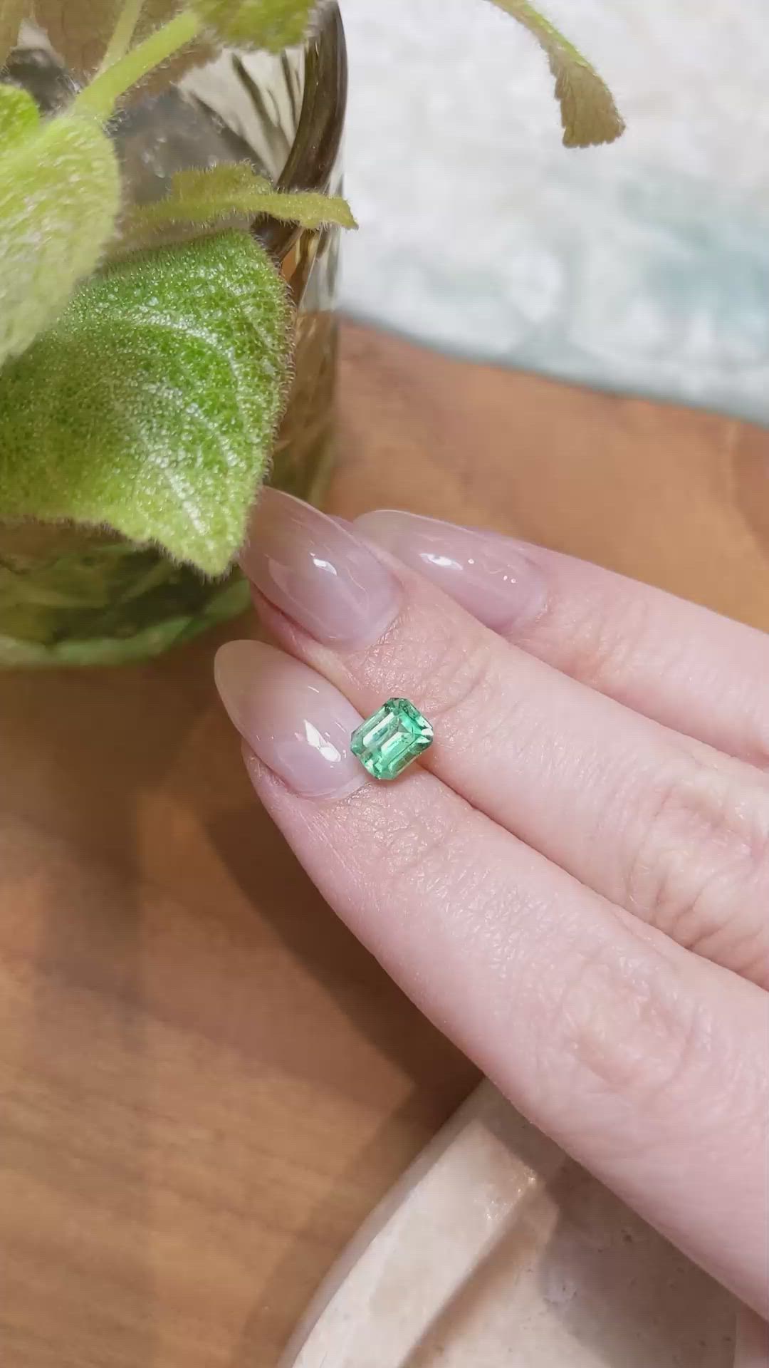 1.15 Ct. Emerald from Russia Size Video
