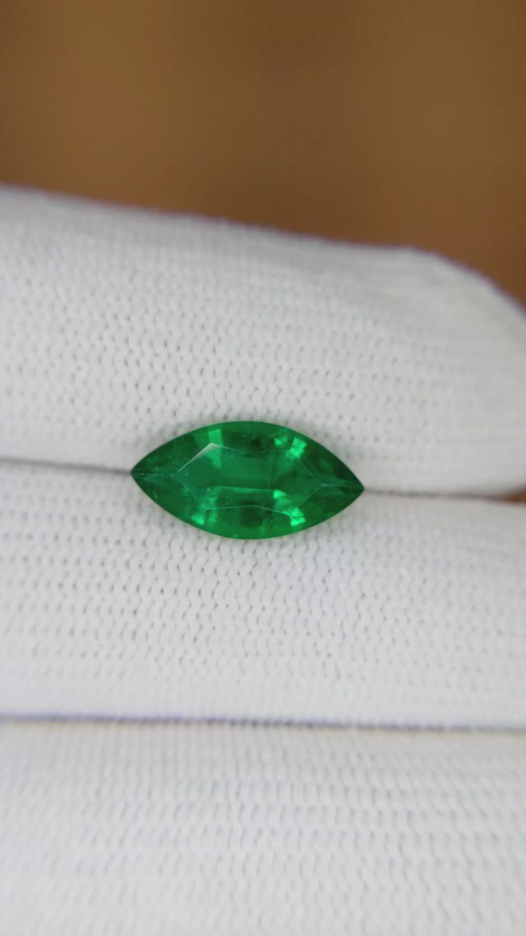 2.46 Ct. Emerald from Zambia Size Video