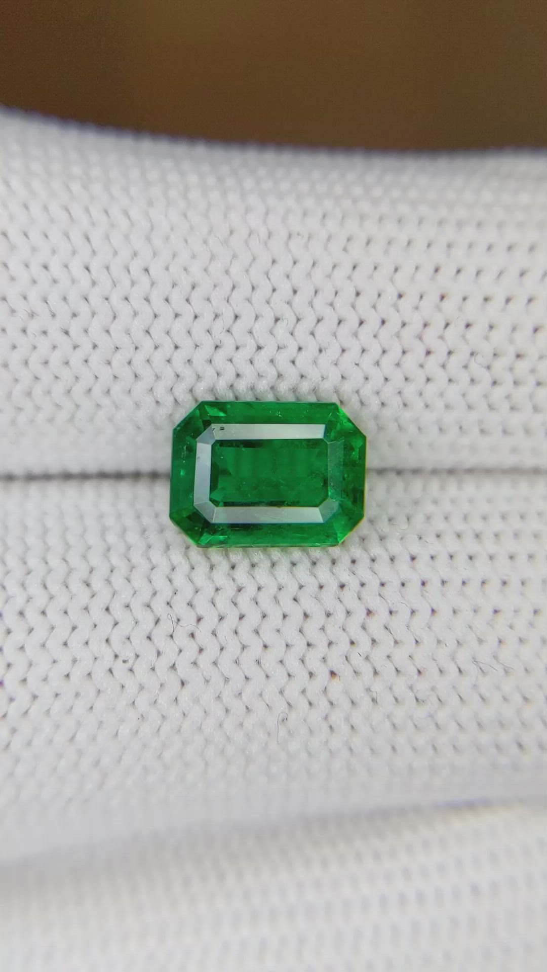 1.97 Ct. Emerald from Zambia Size Video