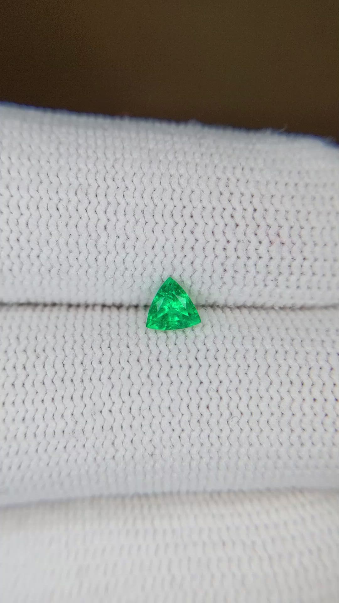 0.19 Ct. Emerald from Afghanistan Size Video