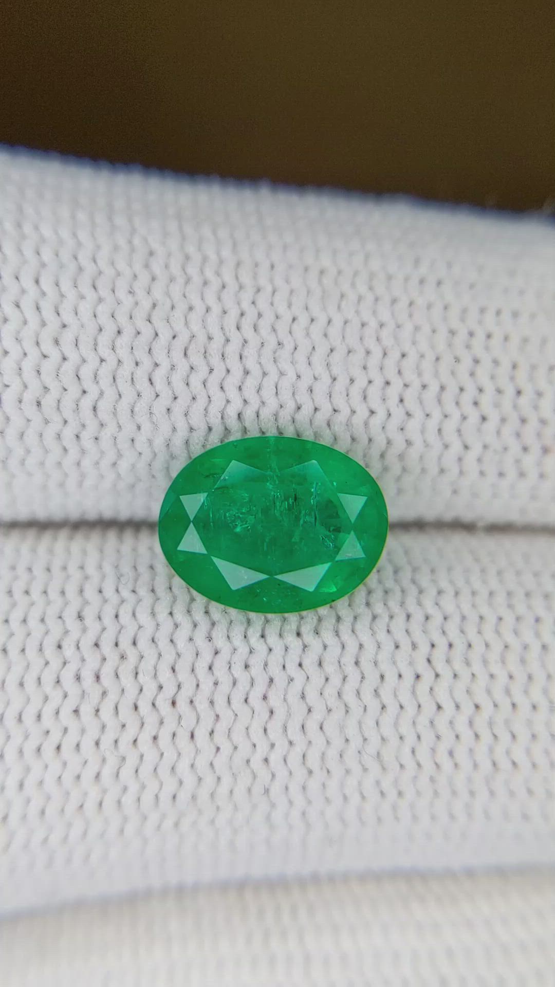 2.02 Ct. Emerald from Afghanistan Size Video