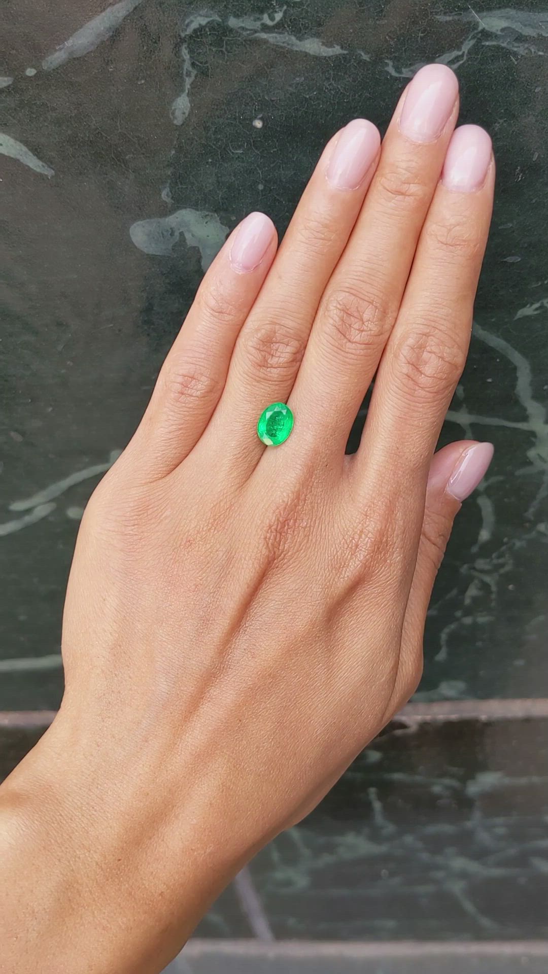 2.02 Ct. Emerald from Afghanistan Size Video
