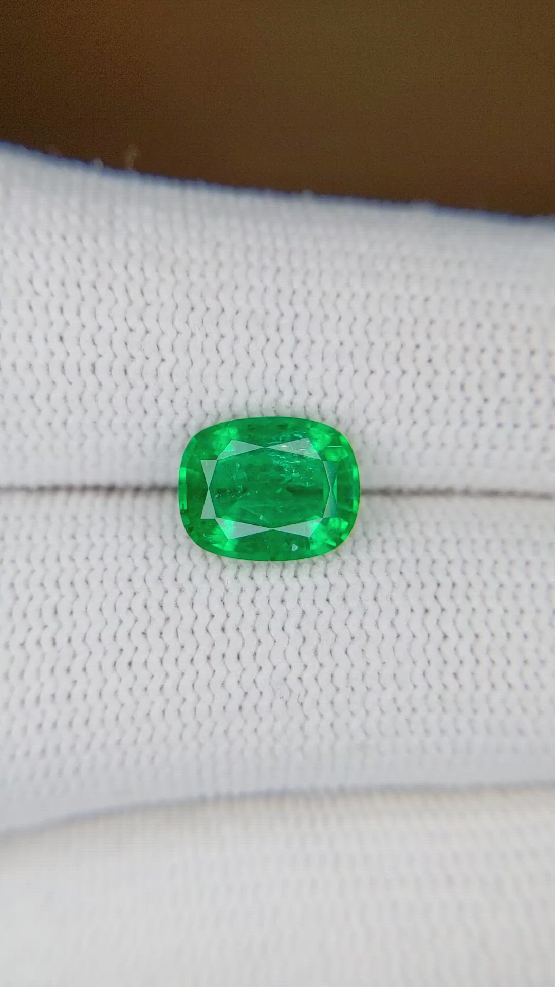 1.77 Ct. Emerald from Afghanistan Size Video