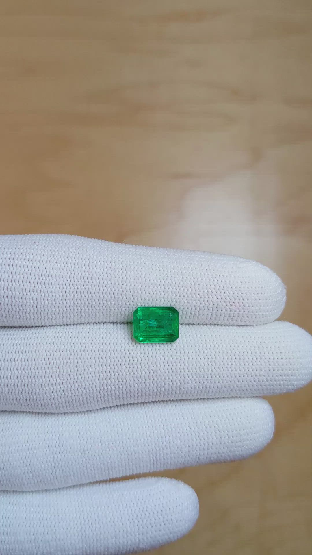 2.27 Ct. Emerald from Zambia Size Video