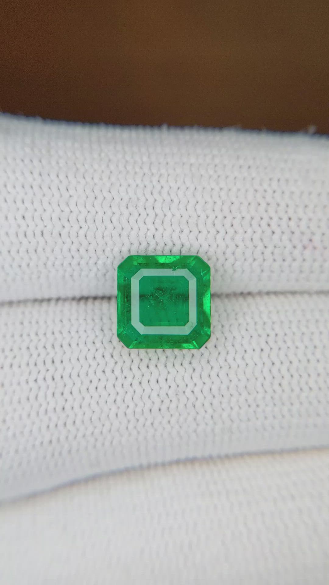 2.45 Ct. Emerald from Afghanistan Size Video