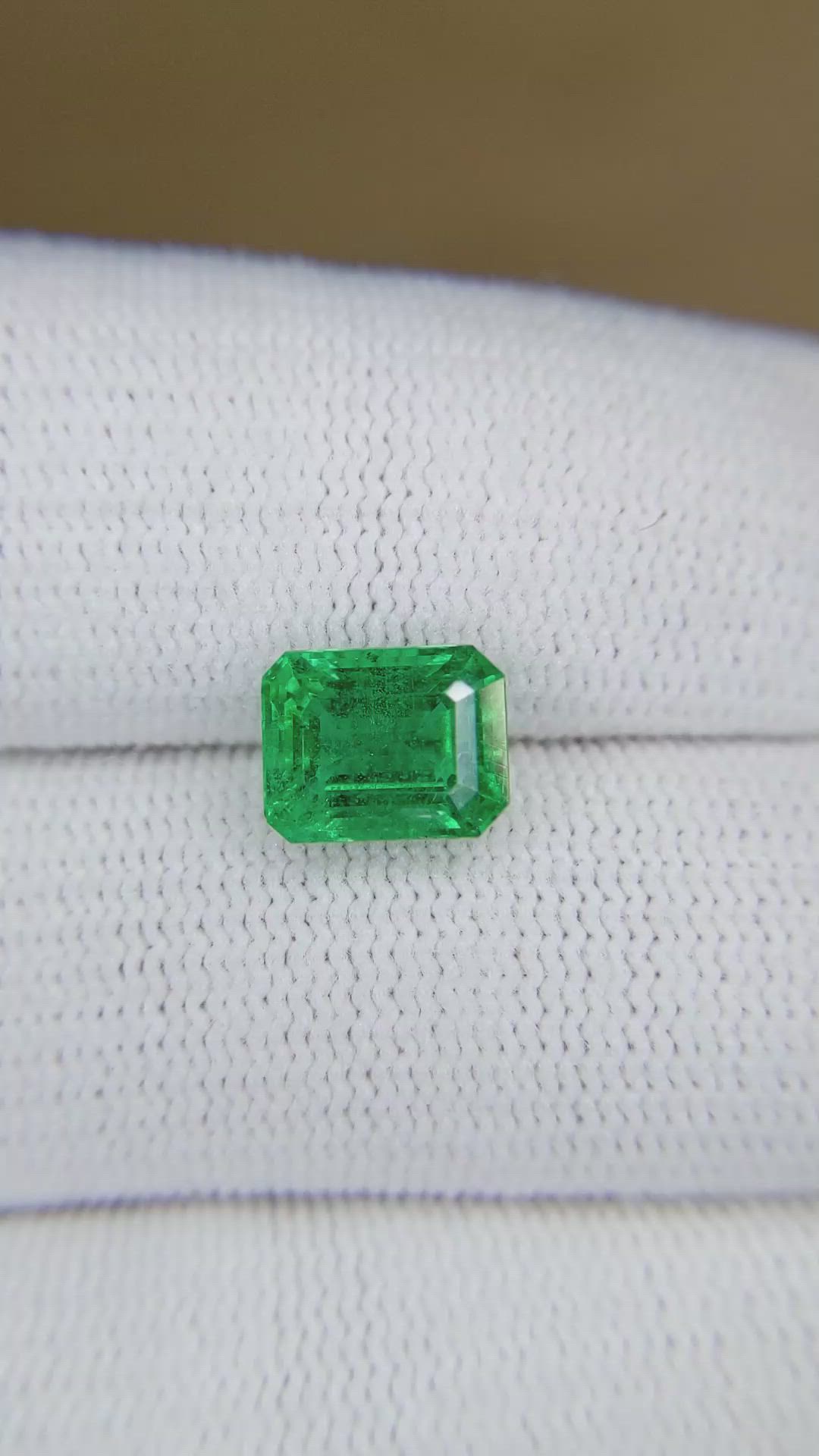 2.38 Ct. Emerald from Zambia Size Video