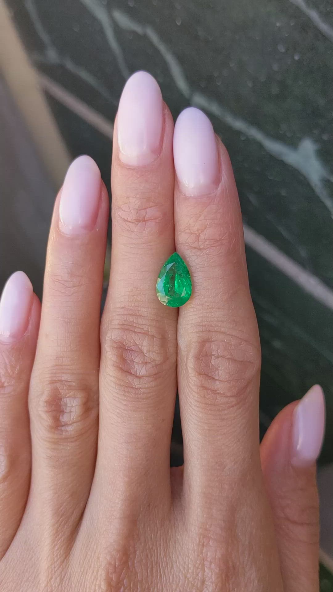 2.25 Ct. Emerald from Zambia Size Video