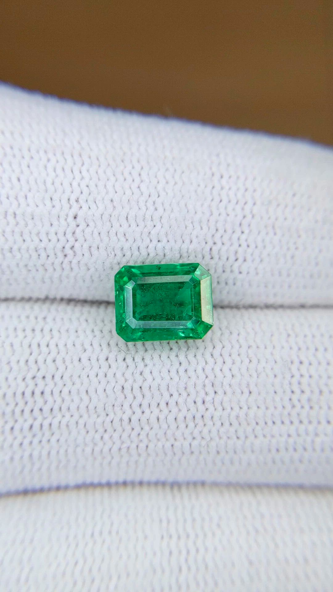 2.44 Ct. Emerald from Zambia Size Video