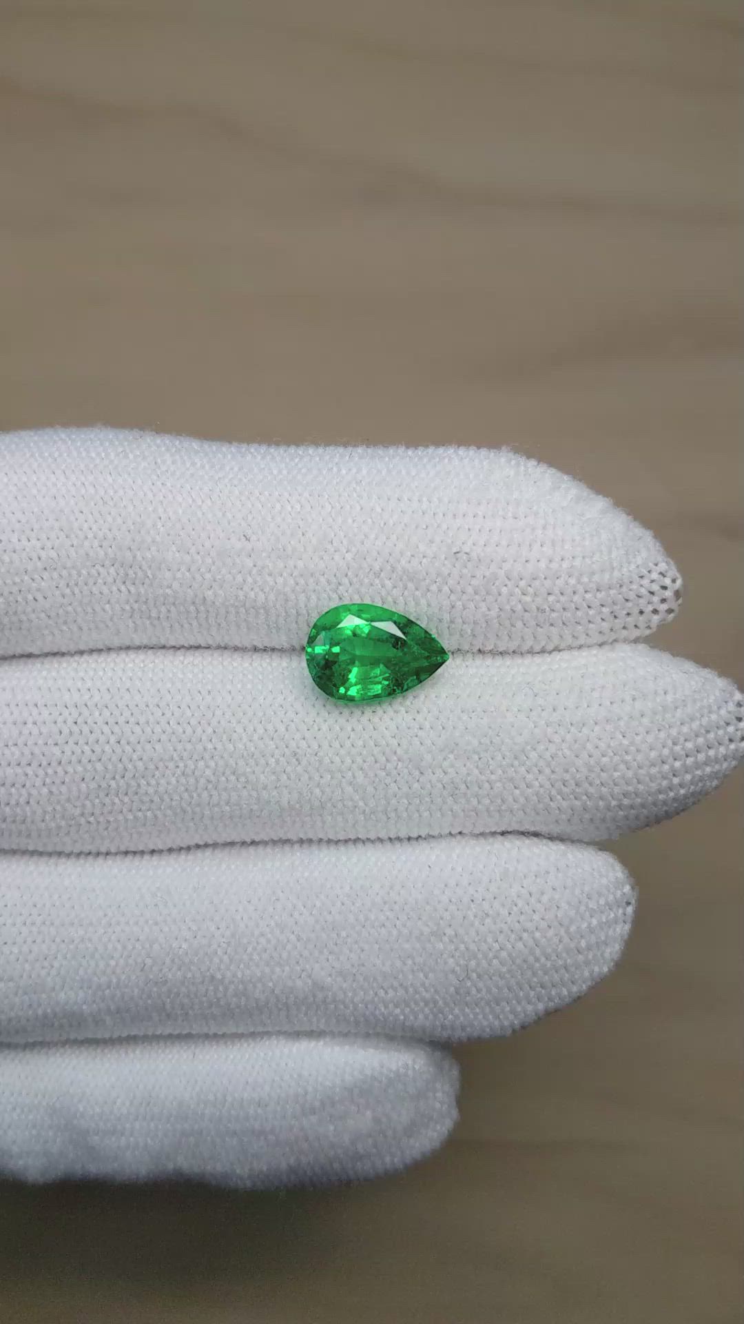 3.01 Ct. Emerald from Zambia Size Video