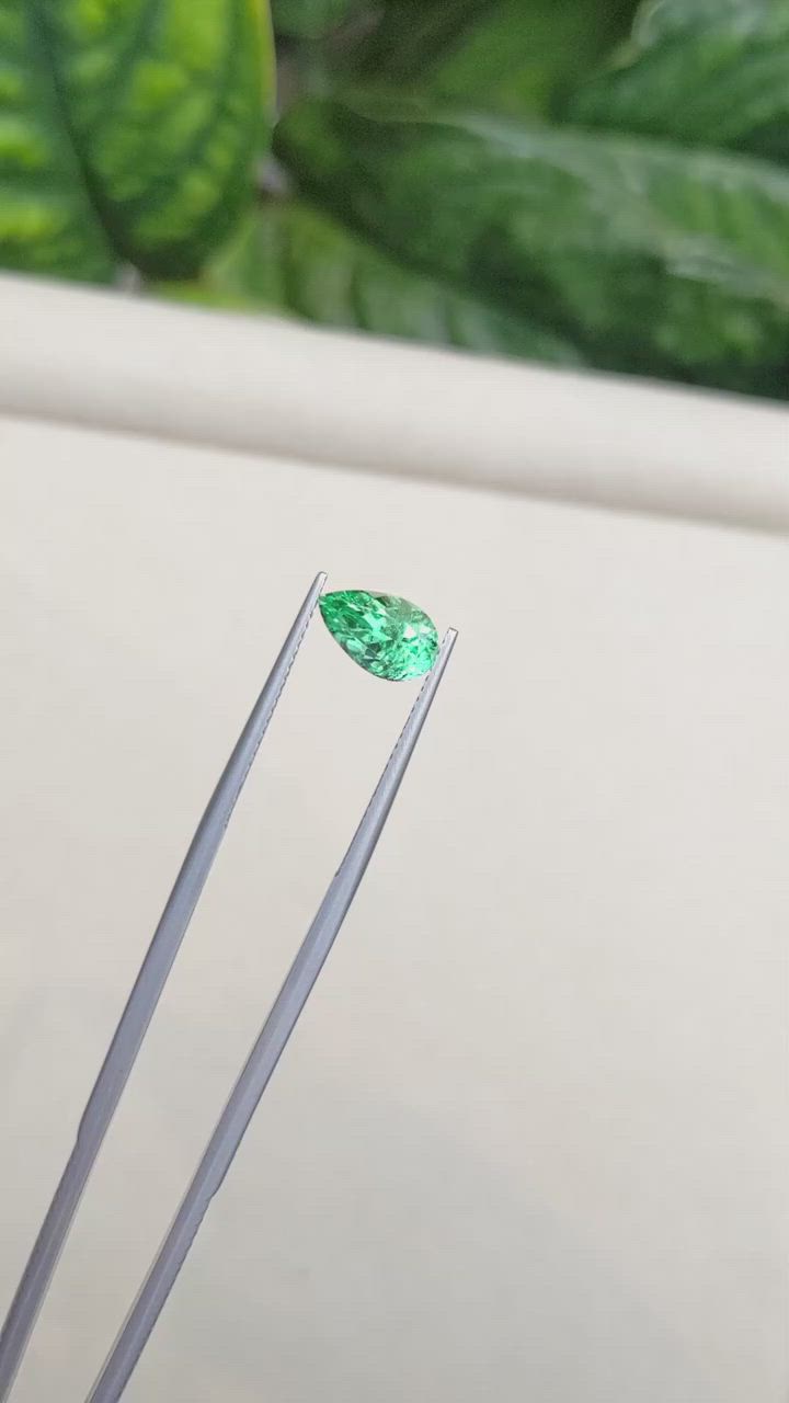 1.71 Ct. Emerald from Russia Size Video