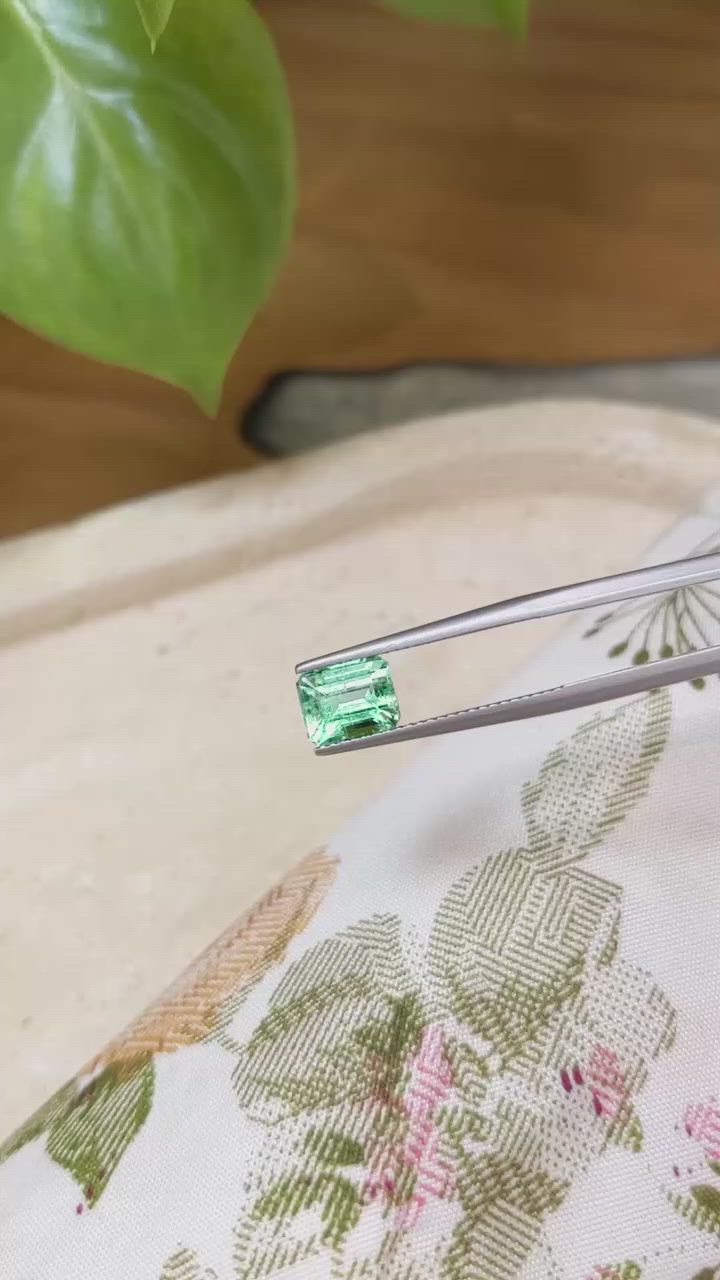 1.70 Ct. Emerald from Russia Size Video