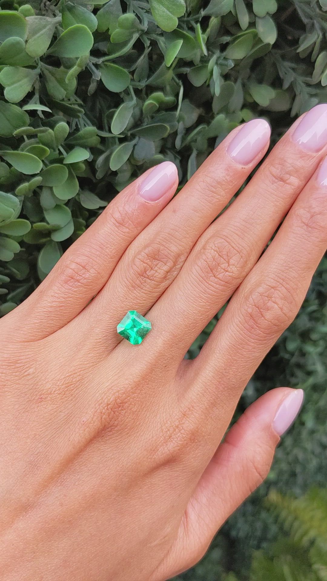 1.99 Ct. Emerald from Colombia Size Video