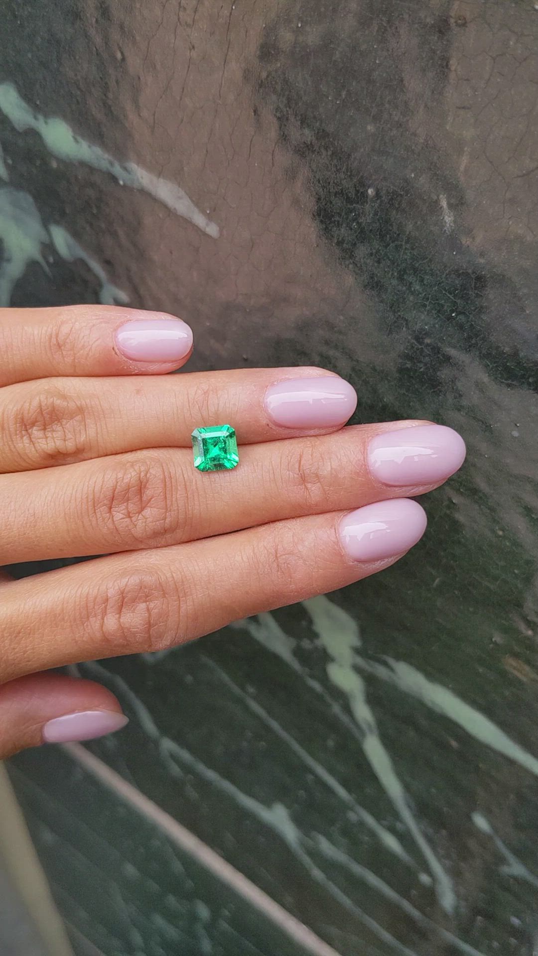 1.48 Ct. Emerald from Colombia Size Video