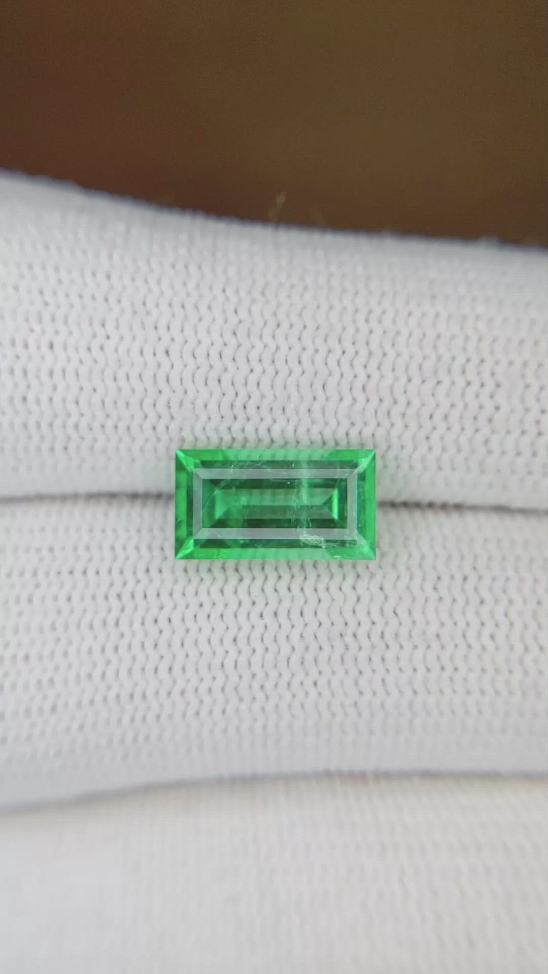 2.42 Ct. Emerald from Colombia Size Video