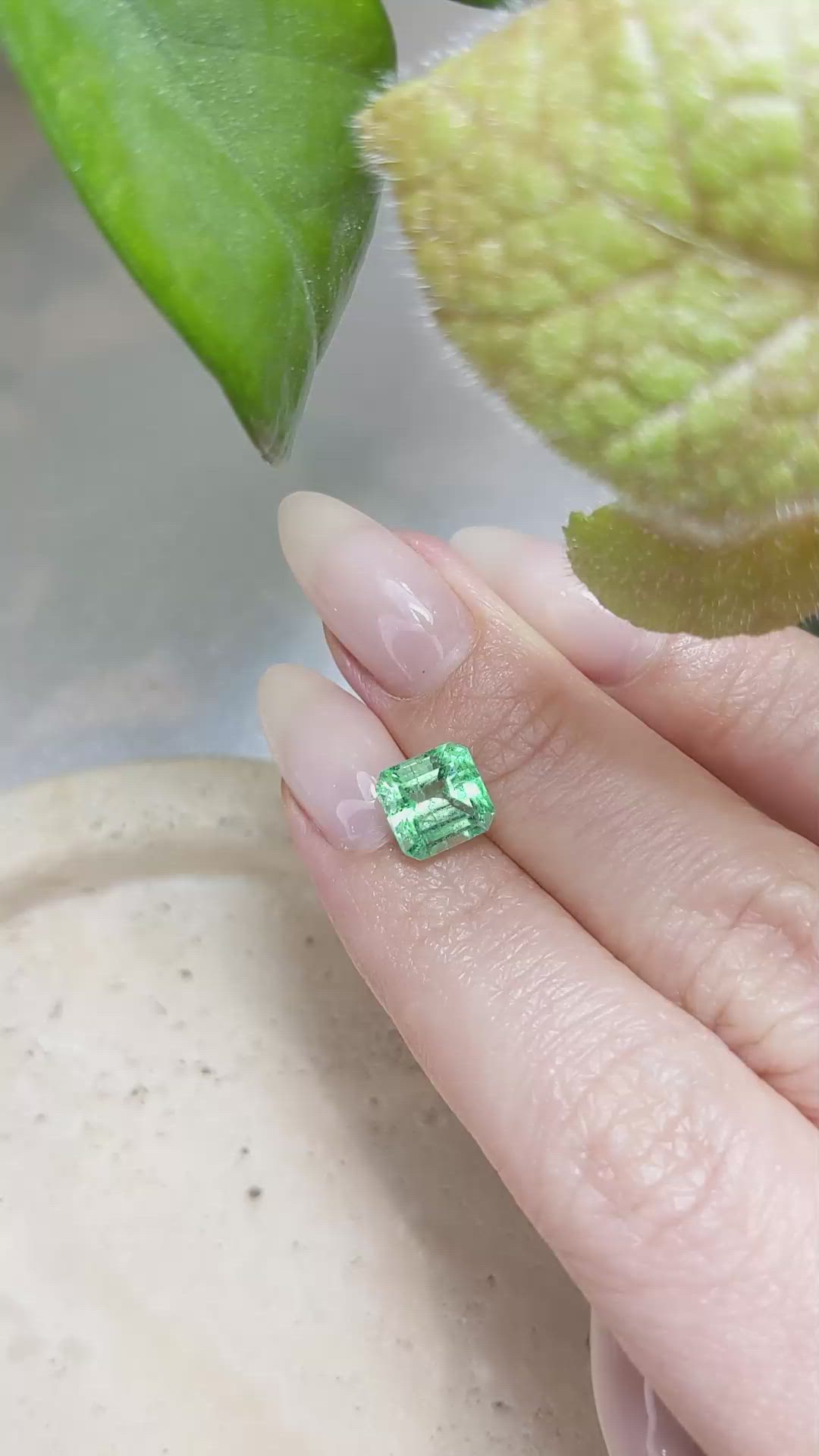 2.17 Ct. Emerald from Zambia Size Video