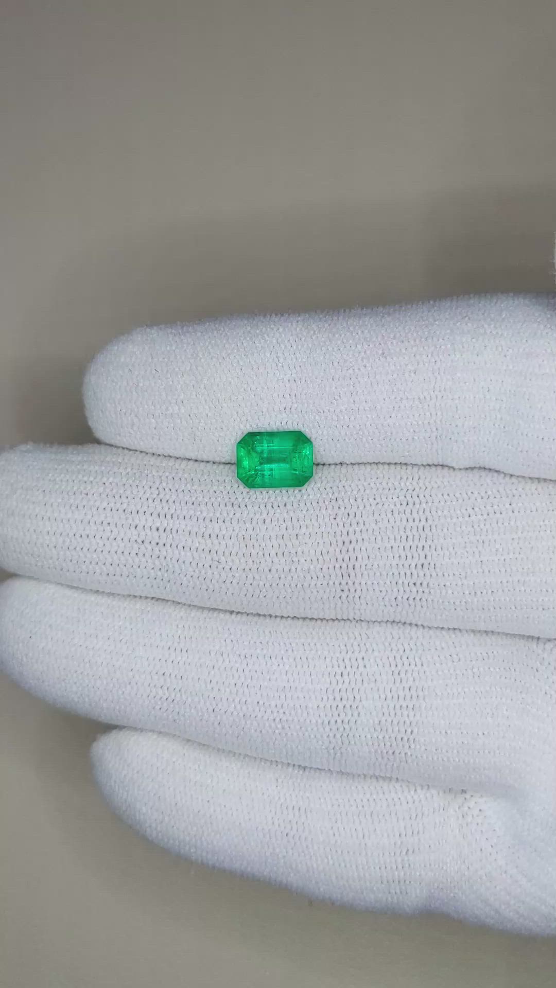 1.42 Ct. Emerald from Afghanistan Size Video