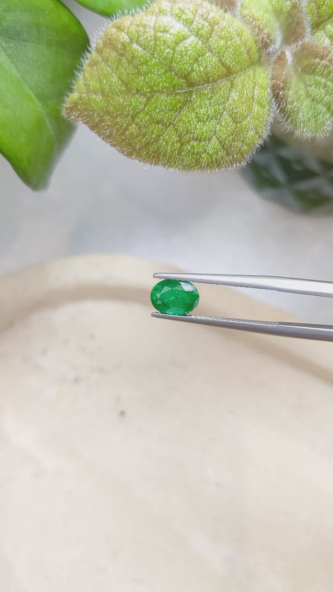 1.15 Ct. Emerald from Afghanistan Size Video