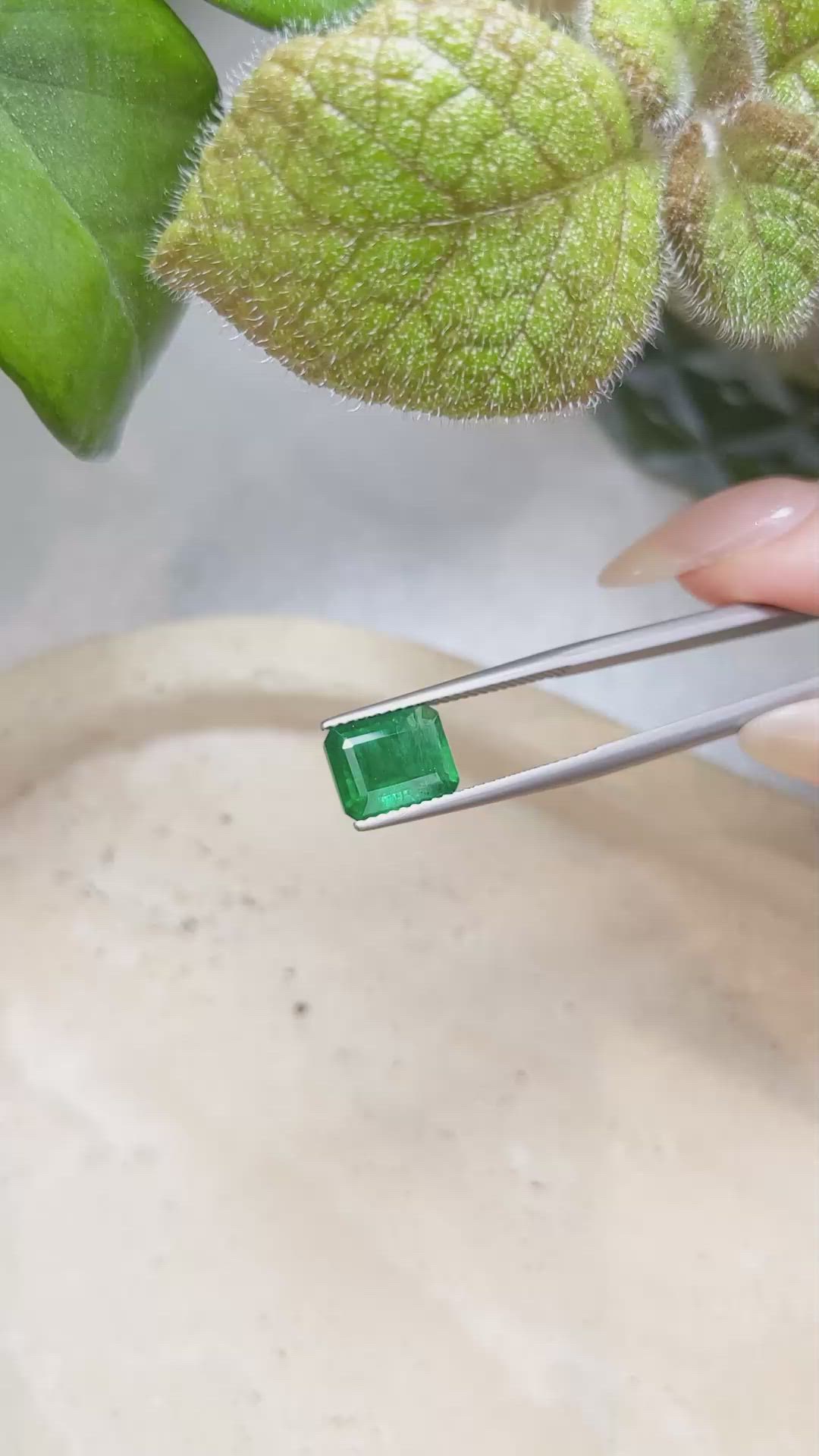 2.38 Ct. Emerald from Afghanistan Size Video