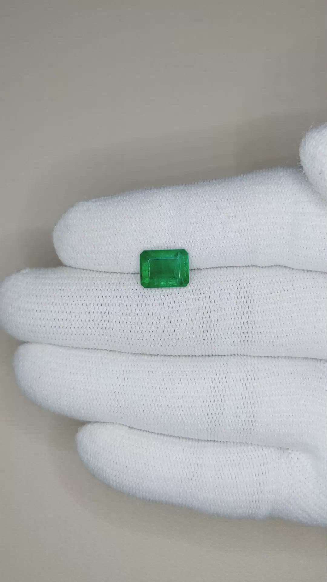 2.38 Ct. Emerald from Afghanistan Size Video