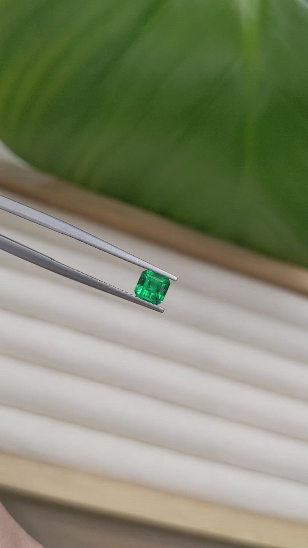 0.60 Ct. Emerald from Afghanistan Size Video