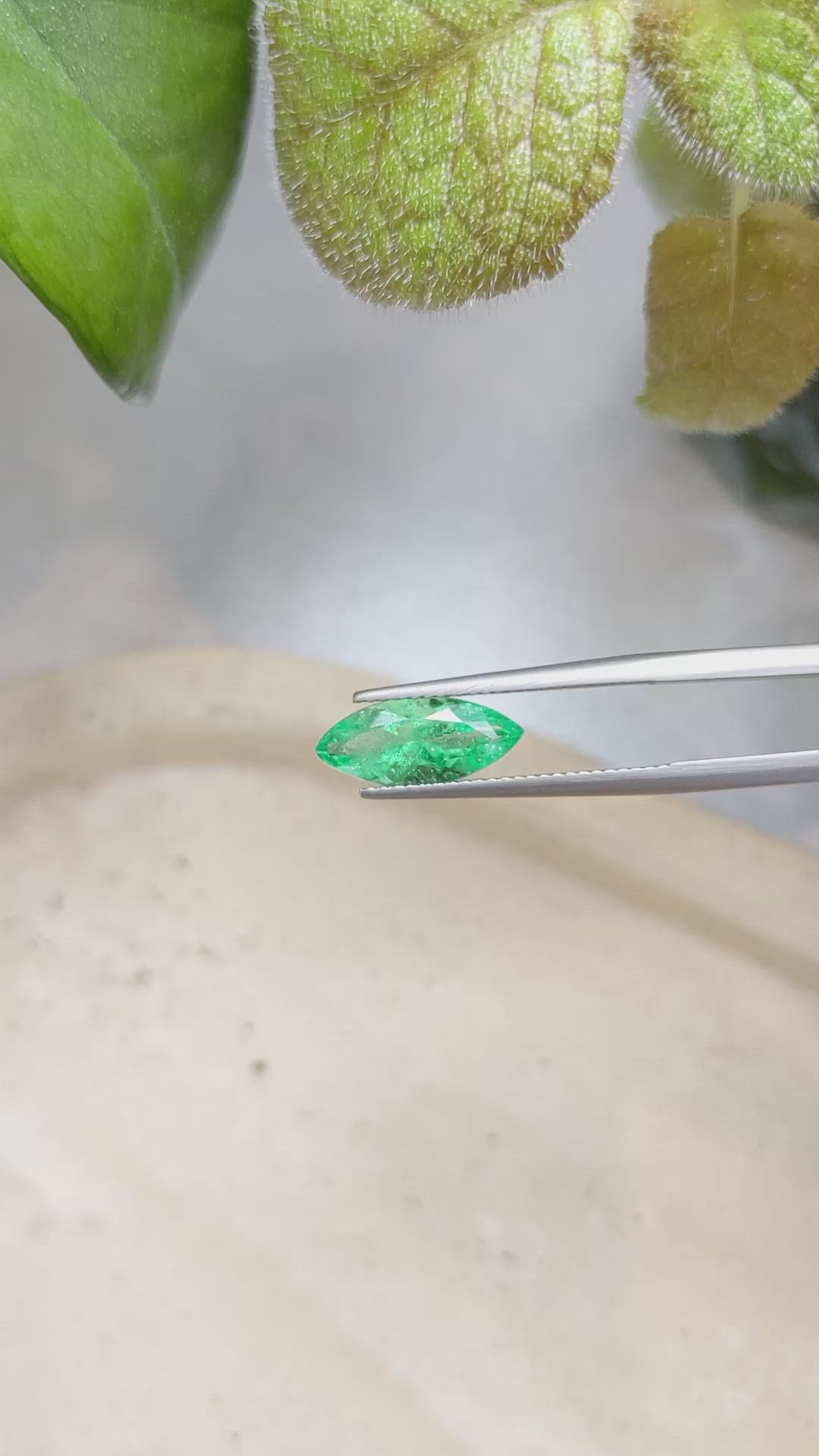 2.04 Ct. Emerald from Colombia Size Video