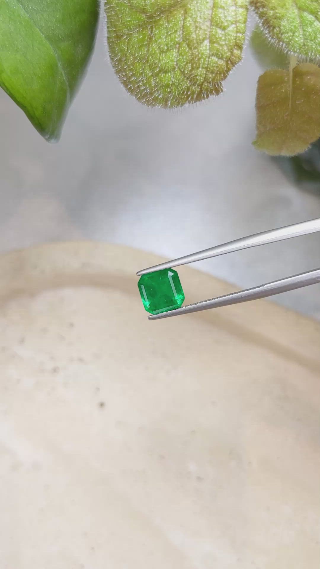 1.53 Ct. Emerald from Afghanistan Size Video