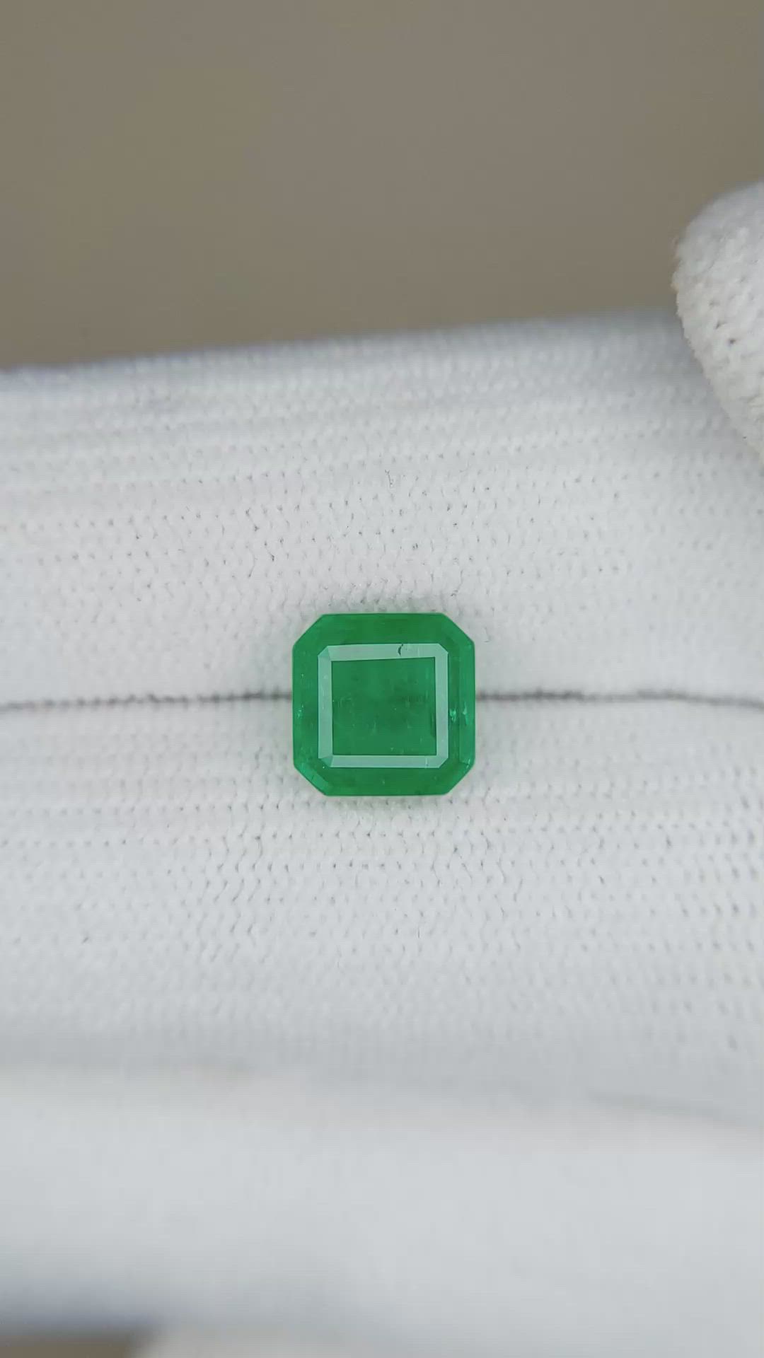 1.53 Ct. Emerald from Afghanistan Size Video