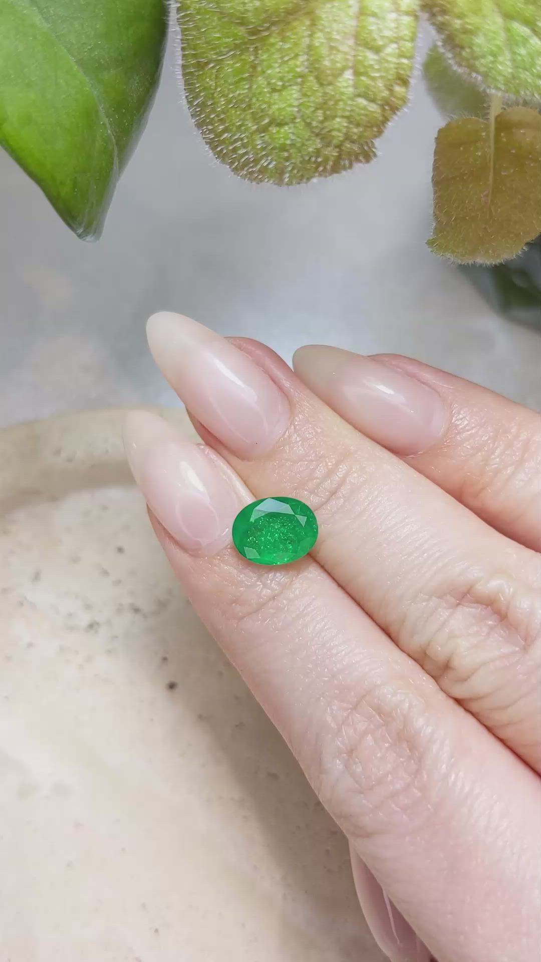 1.94 Ct. Emerald from Afghanistan Size Video