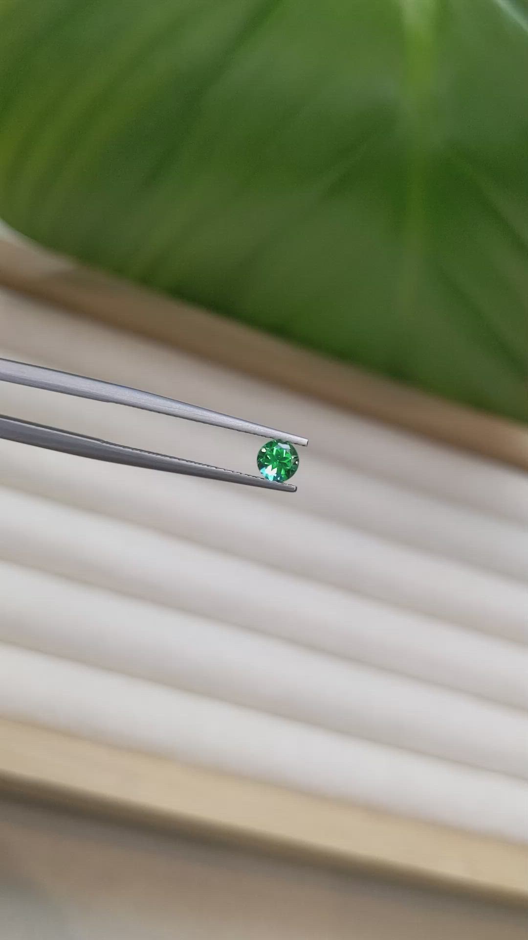 0.34 Ct. Emerald from Afghanistan Size Video