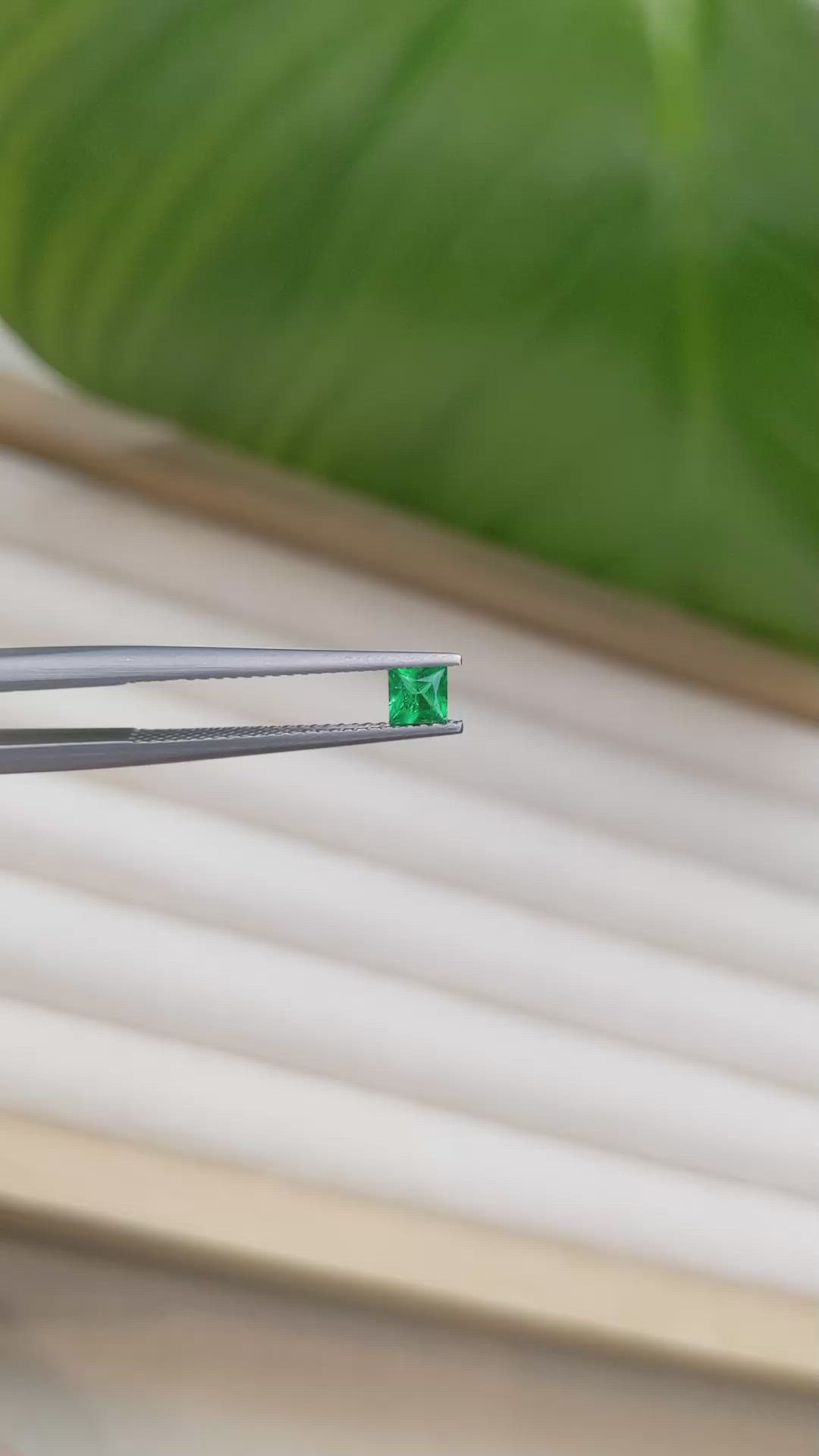0.23 Ct. Emerald from Afghanistan Size Video
