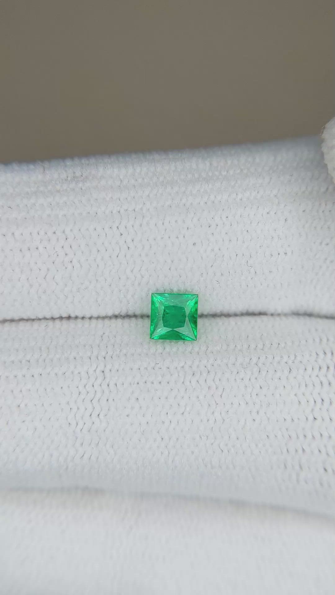 0.24 Ct. Emerald from Afghanistan Size Video