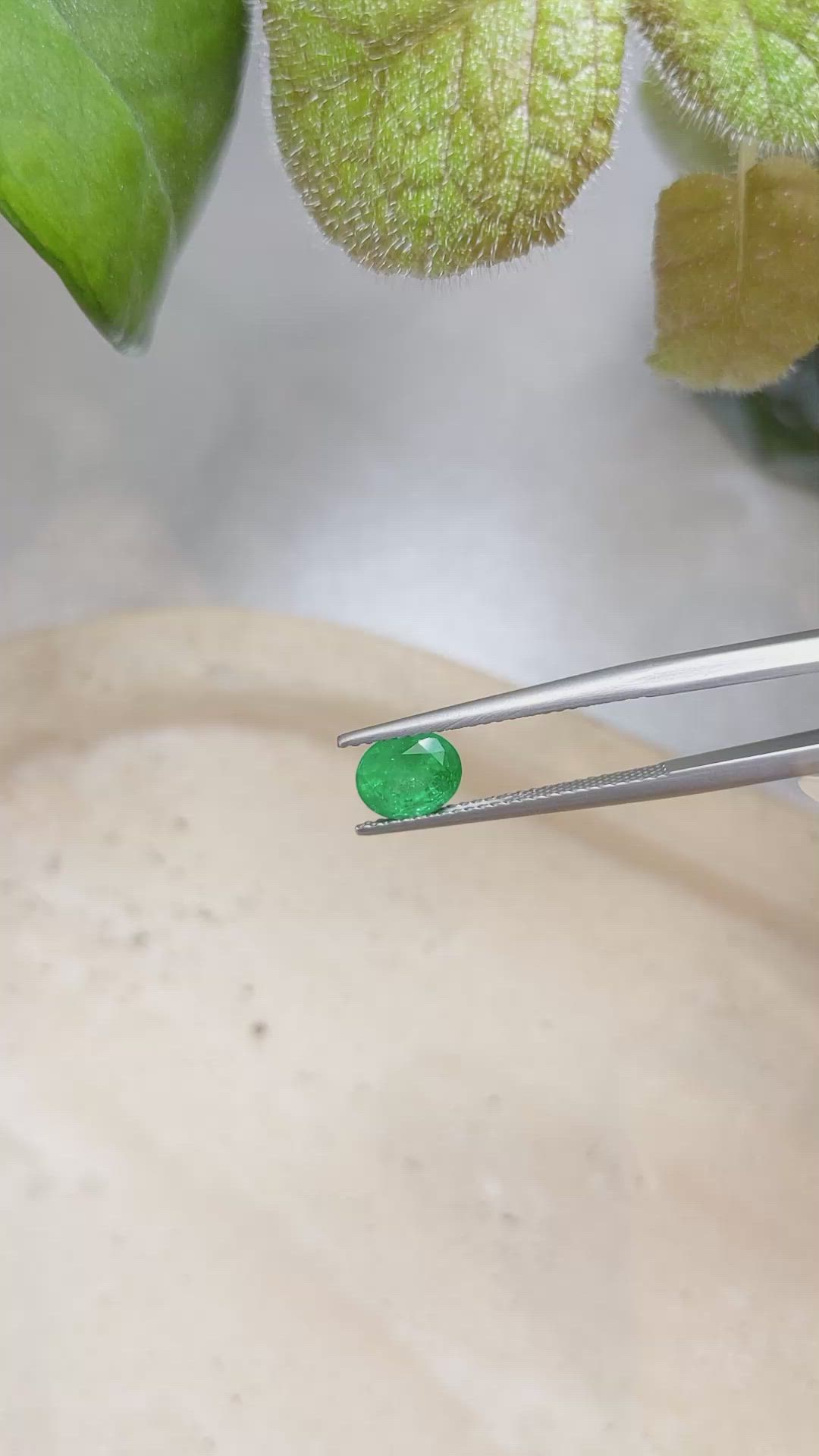 1.02 Ct. Emerald from Afghanistan Size Video