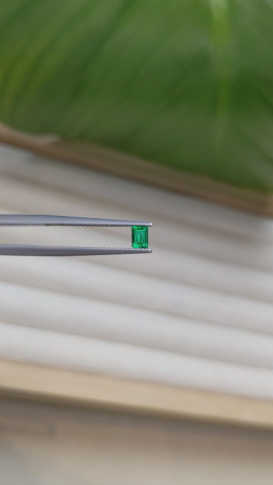 0.22 Ct. Emerald from Afghanistan Size Video