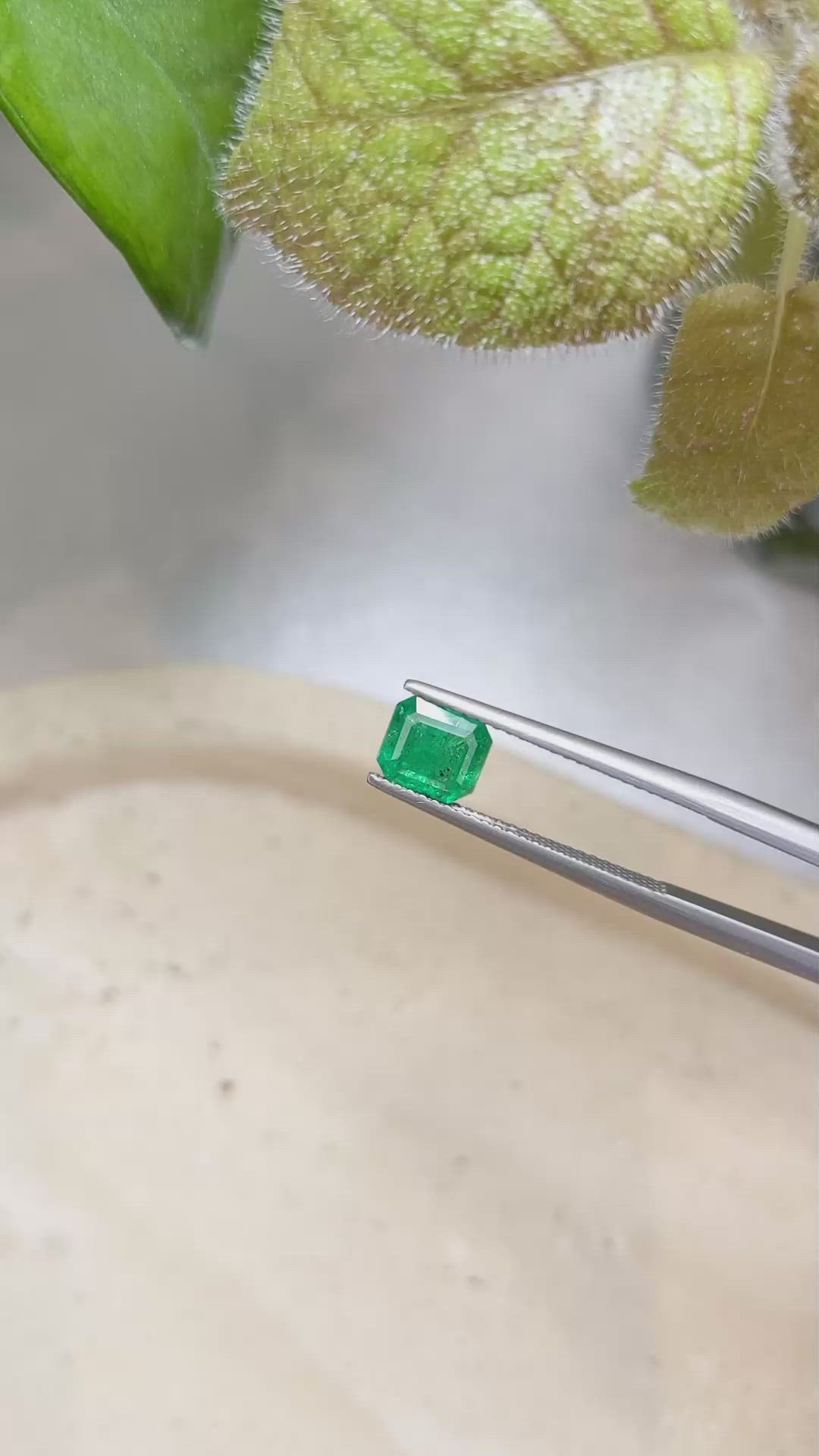 1.13 Ct. Emerald from Colombia Size Video