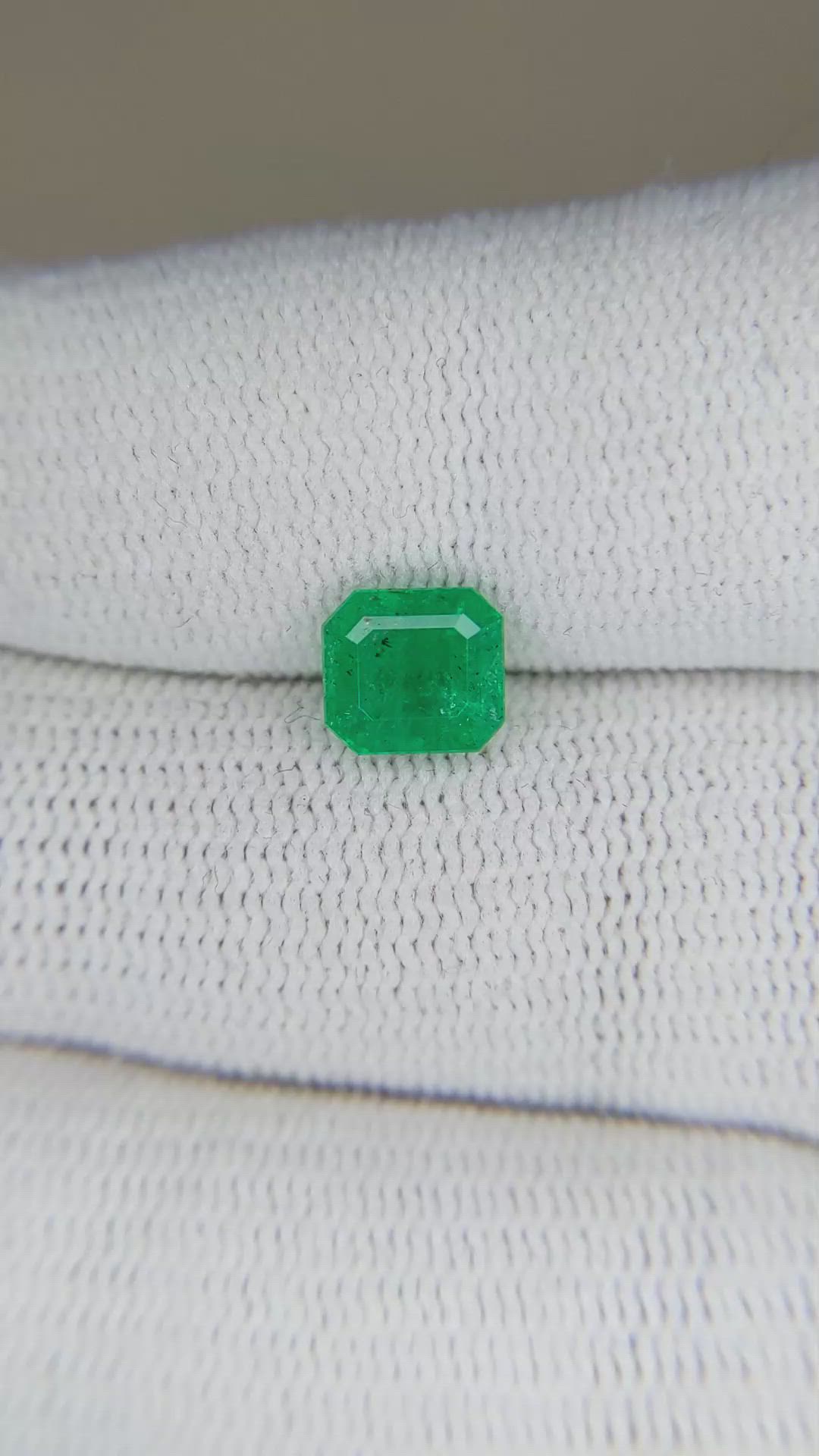 1.13 Ct. Emerald from Colombia Size Video