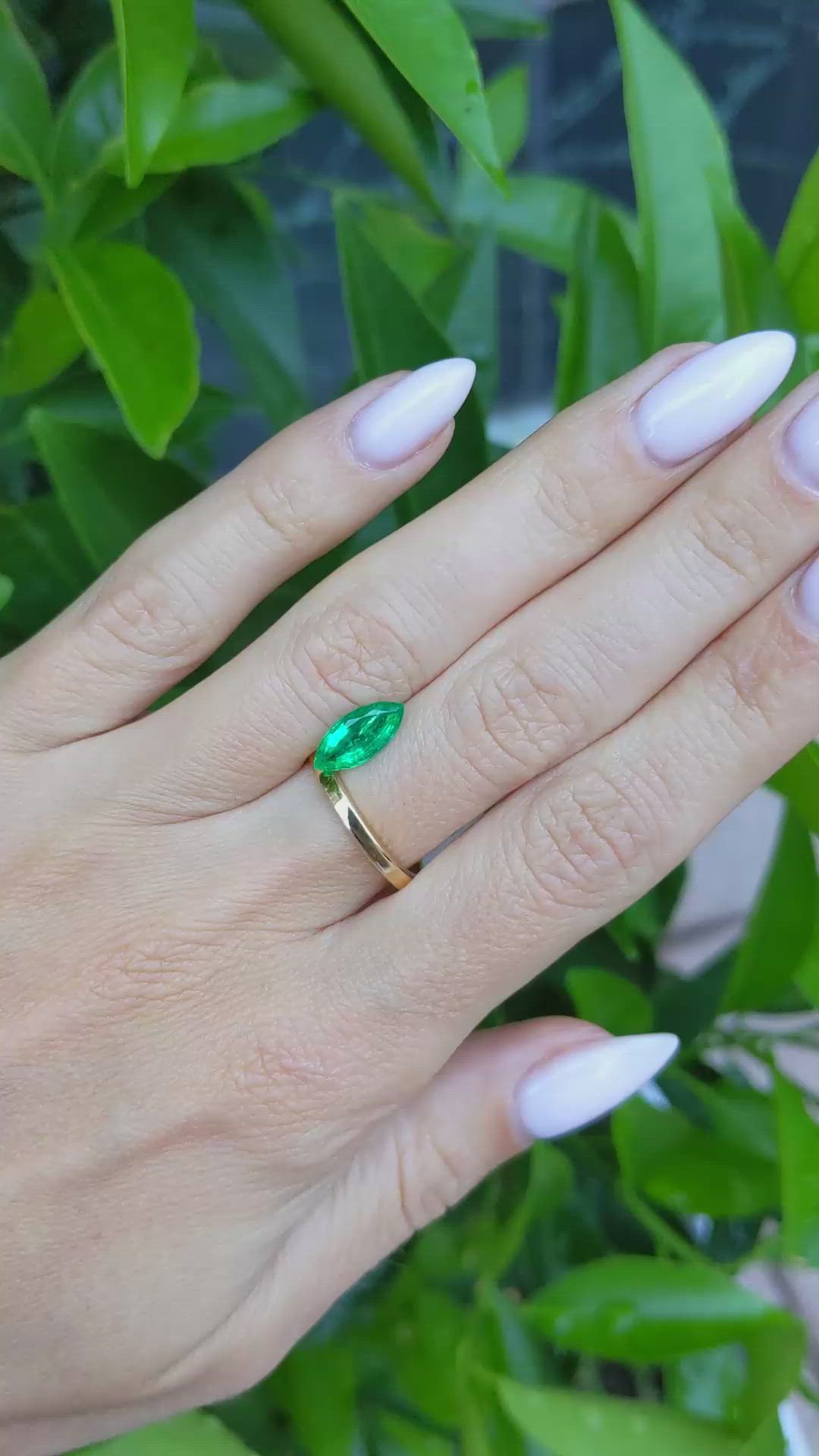 1.08 Ct. Emerald from Colombia Size Video