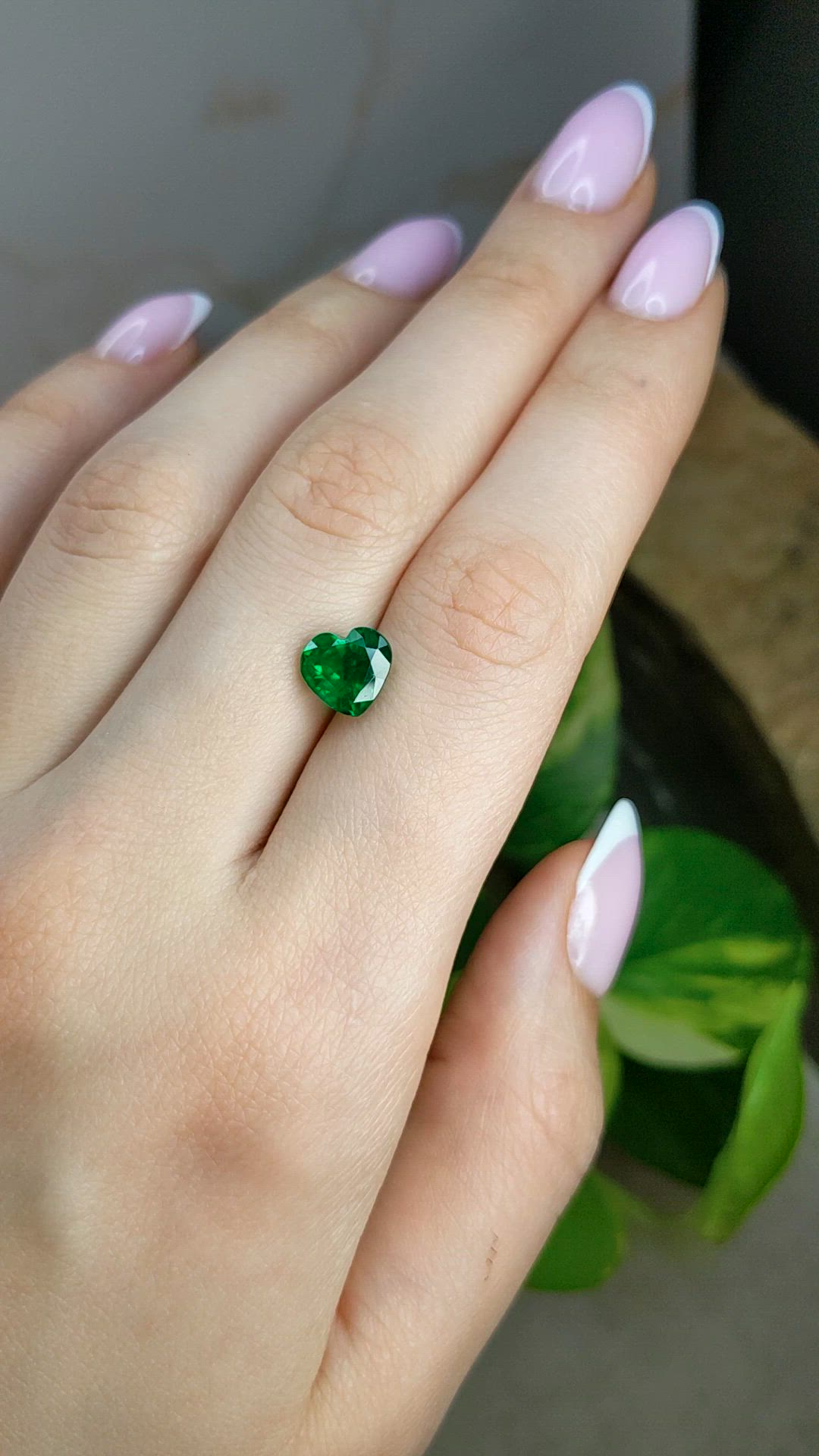 2.06 Ct. Emerald from Colombia Size Video