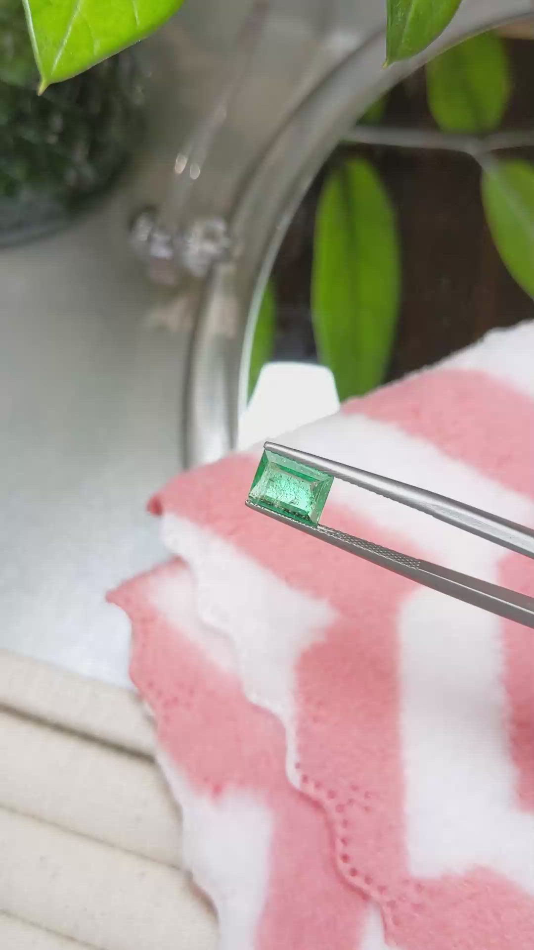1.21 Ct. Emerald from Colombia Size Video
