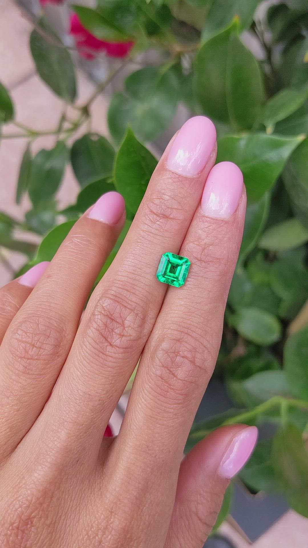 1.24 Ct. Emerald from Colombia Size Video