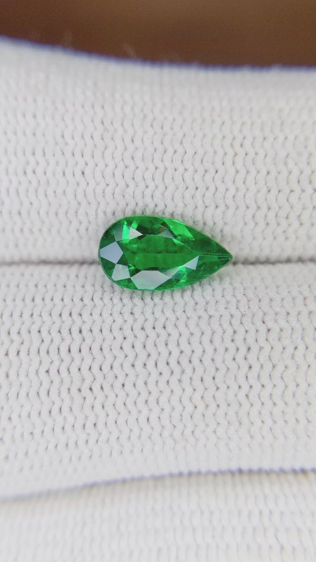 1.26 Ct. Emerald from Colombia Size Video