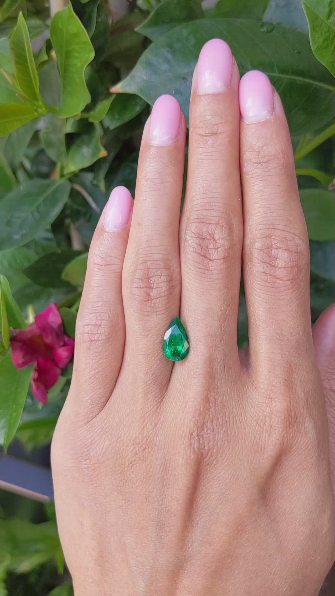 1.82 Ct. Emerald from Colombia Size Video