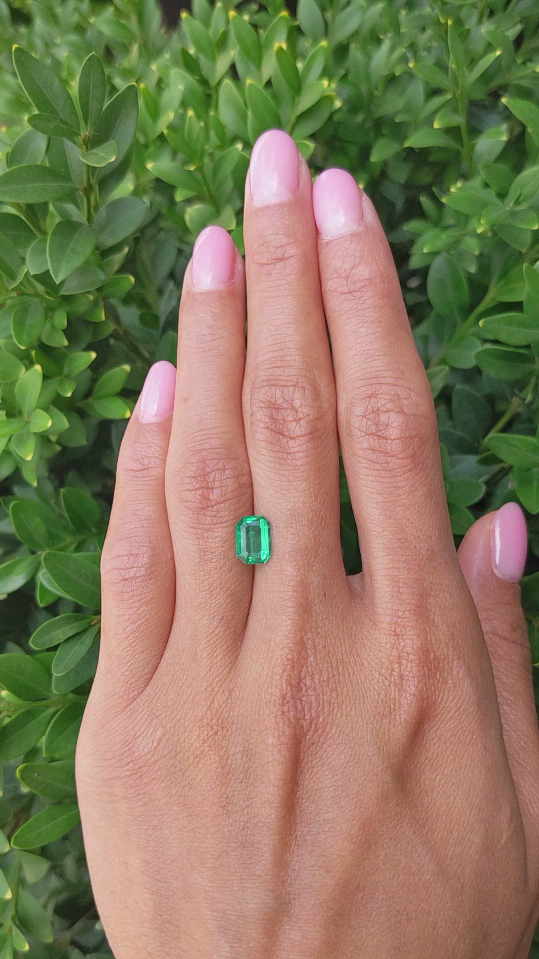 1.45 Ct. Emerald from Colombia Size Video